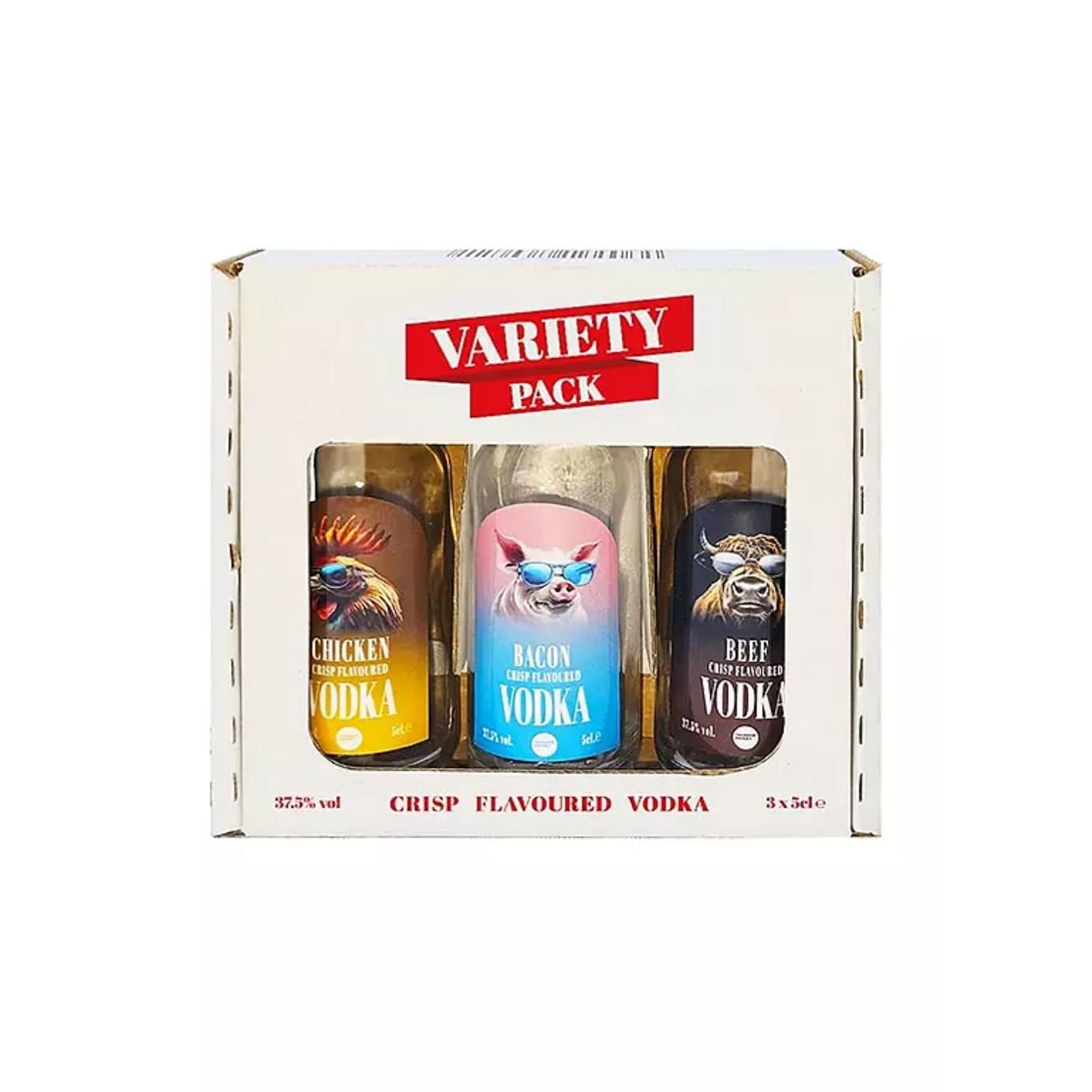 Thunder Crisp Flavoured Vodka Miniature Gift Set
