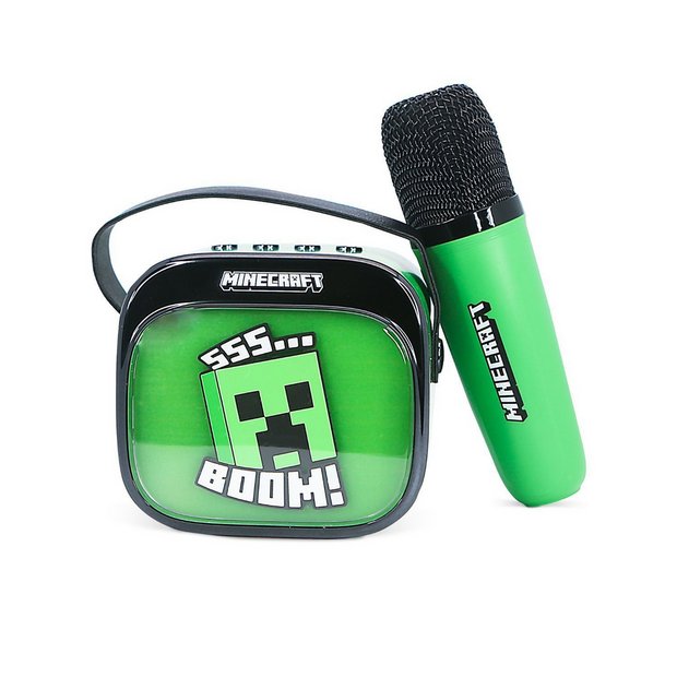 Buy OTL Minecraft PopSing Wireless Karaoke Speaker & Microphone