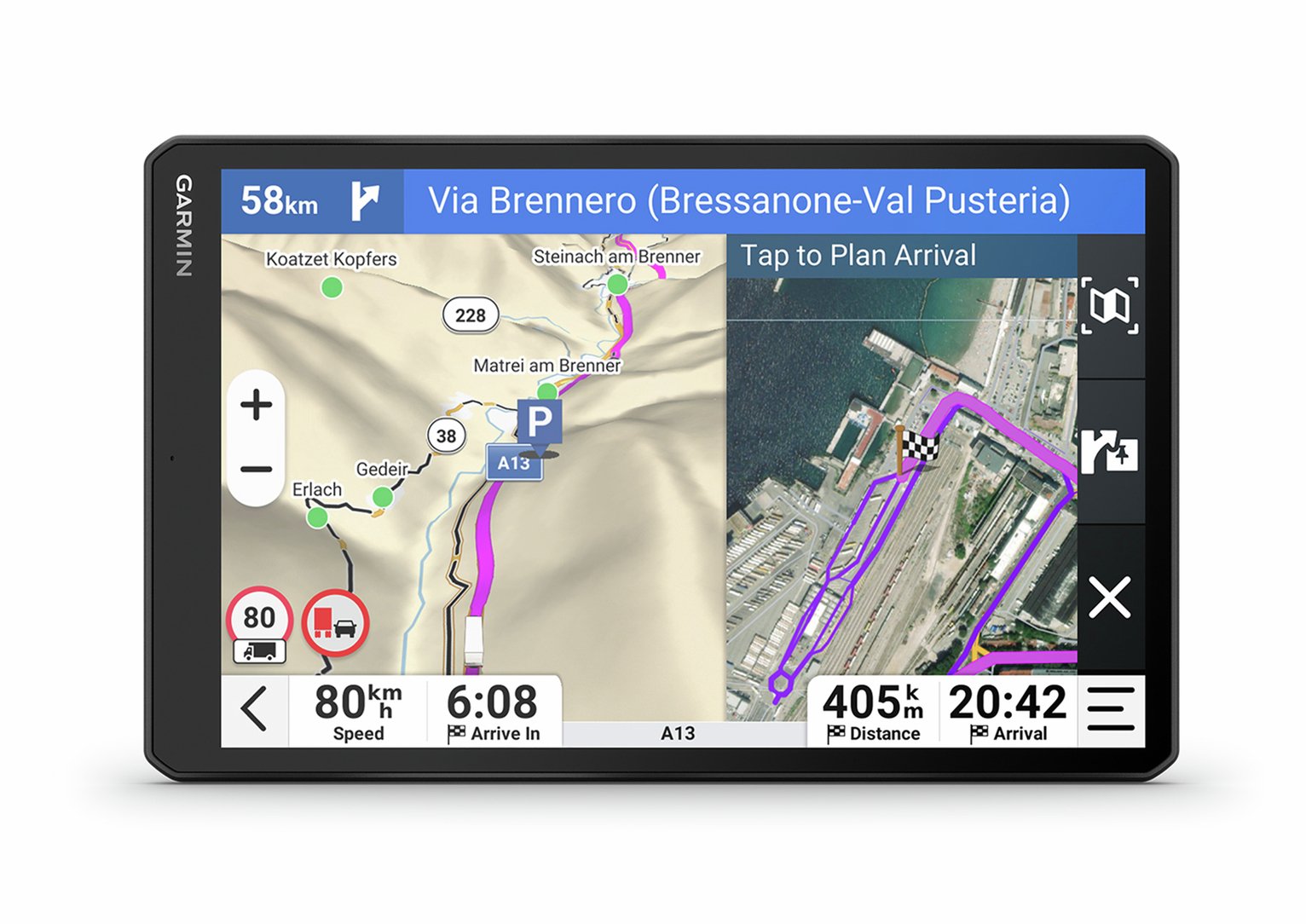 Garmin dezlCam LGV1020 EU MT-S GPS Truck Sat Nav & Dash Cam