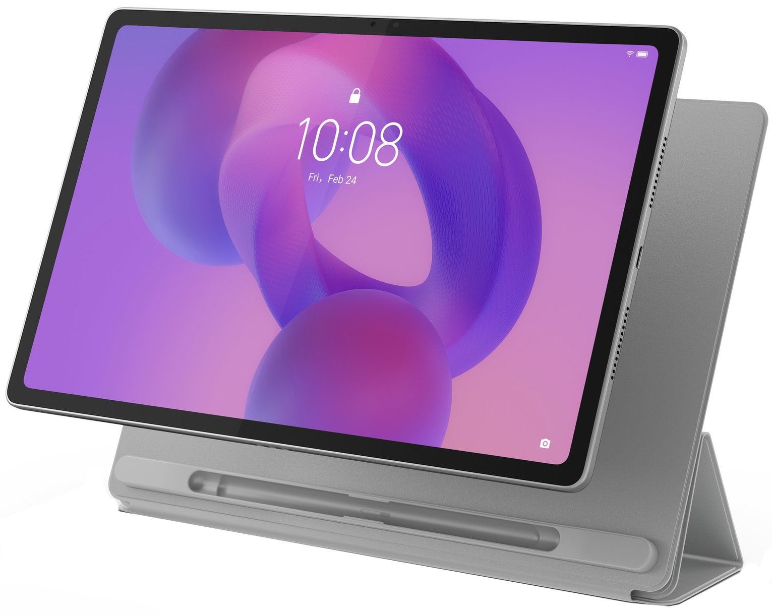 Lenovo Idea Tab Plus 12 Inch Folio Tablet Case - Cloud Grey