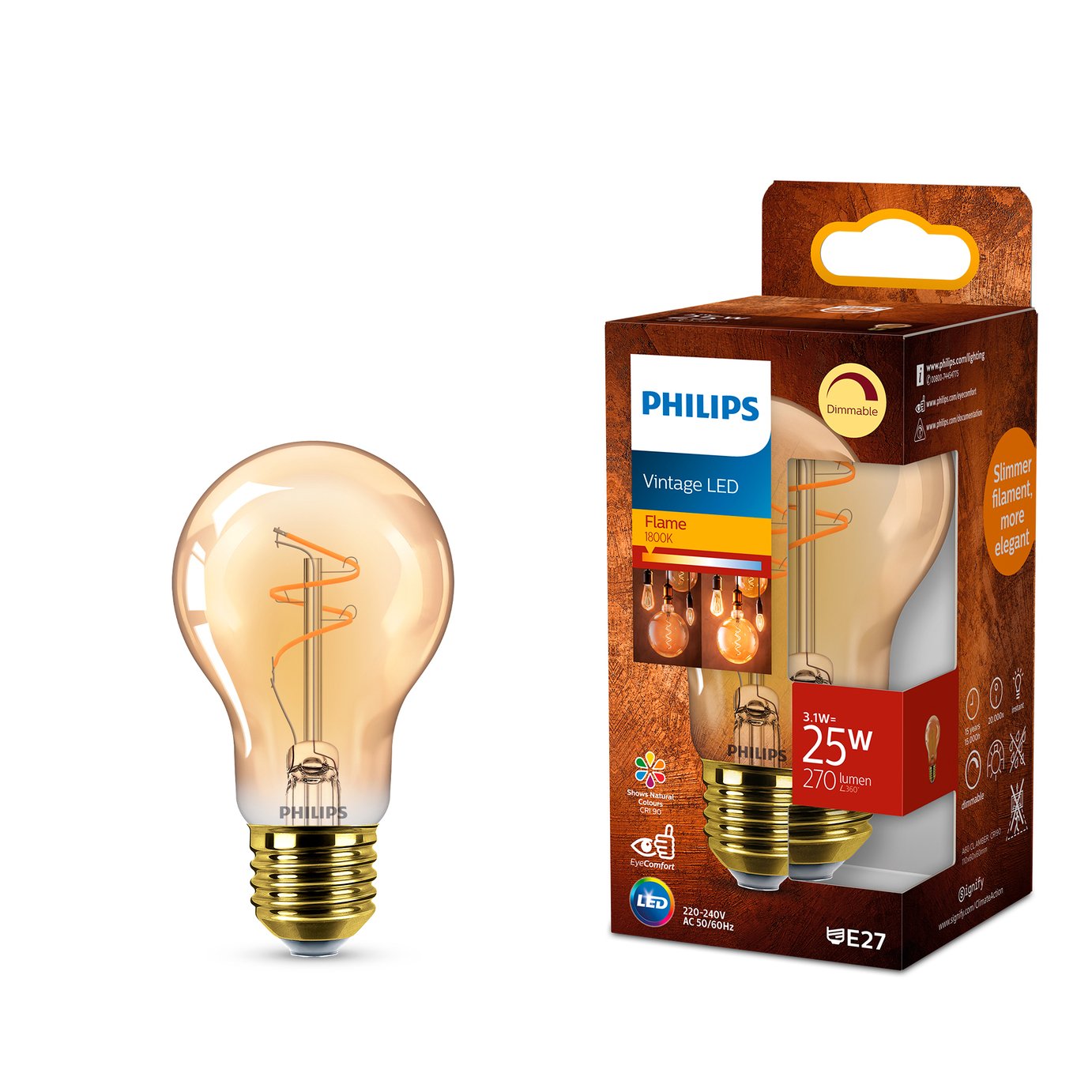 Philips 25W LED E27 Light Bulb