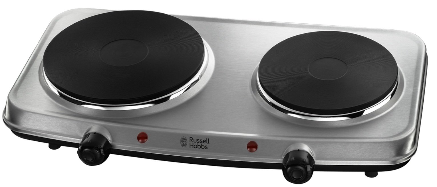 Russell Hobbs 15199 Double Boiling Ring Mini Hob - S/Steel