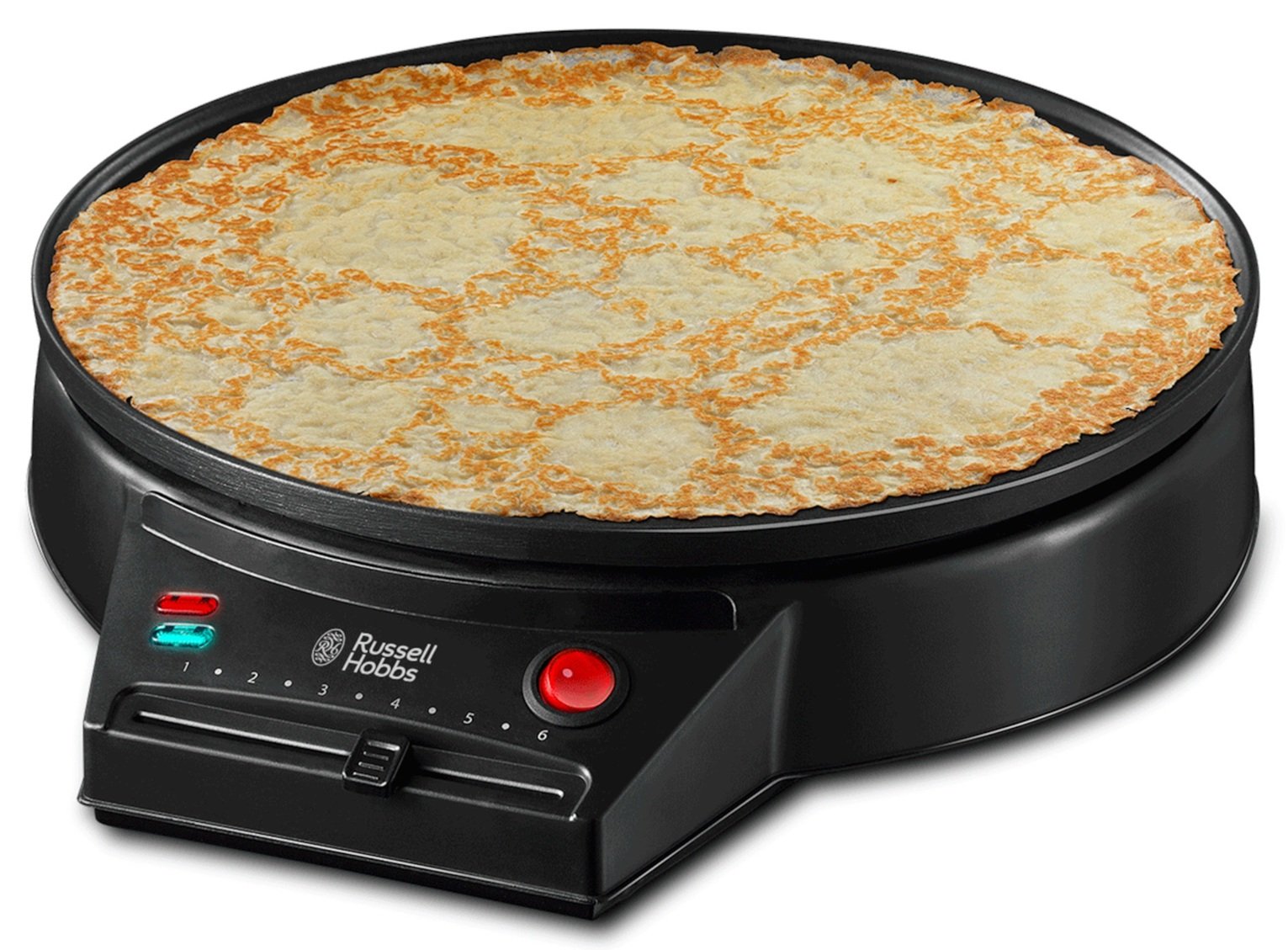 Russell Hobbs 20920 Fiesta Pancake And Crepe Maker - Black