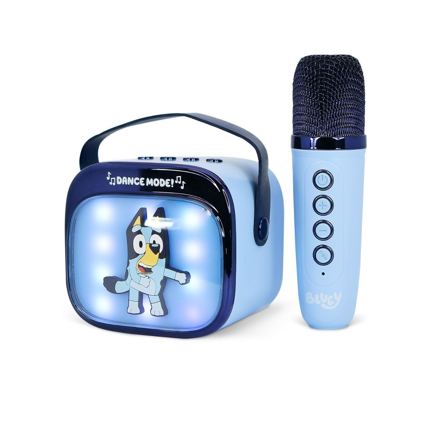 OTL Bluey Popsing LED Wireless Karaoke Speaker & Microphone