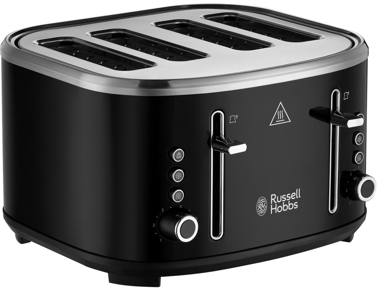 Russell Hobbs 26292 Stylevia 4 Slice Toaster - Black