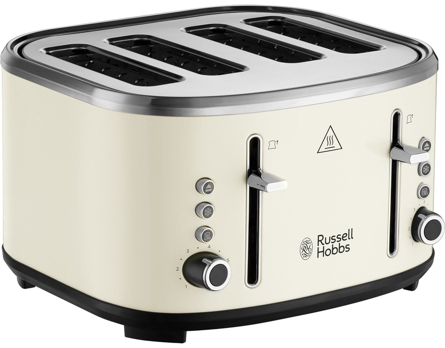 Russell Hobbs 26291 Stylevia 4 Slice Toaster - Cream