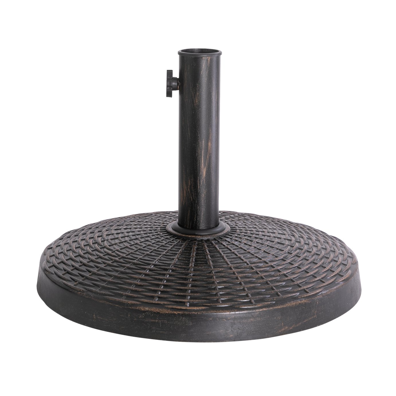Argos Home Decorative Parasol Base - Black