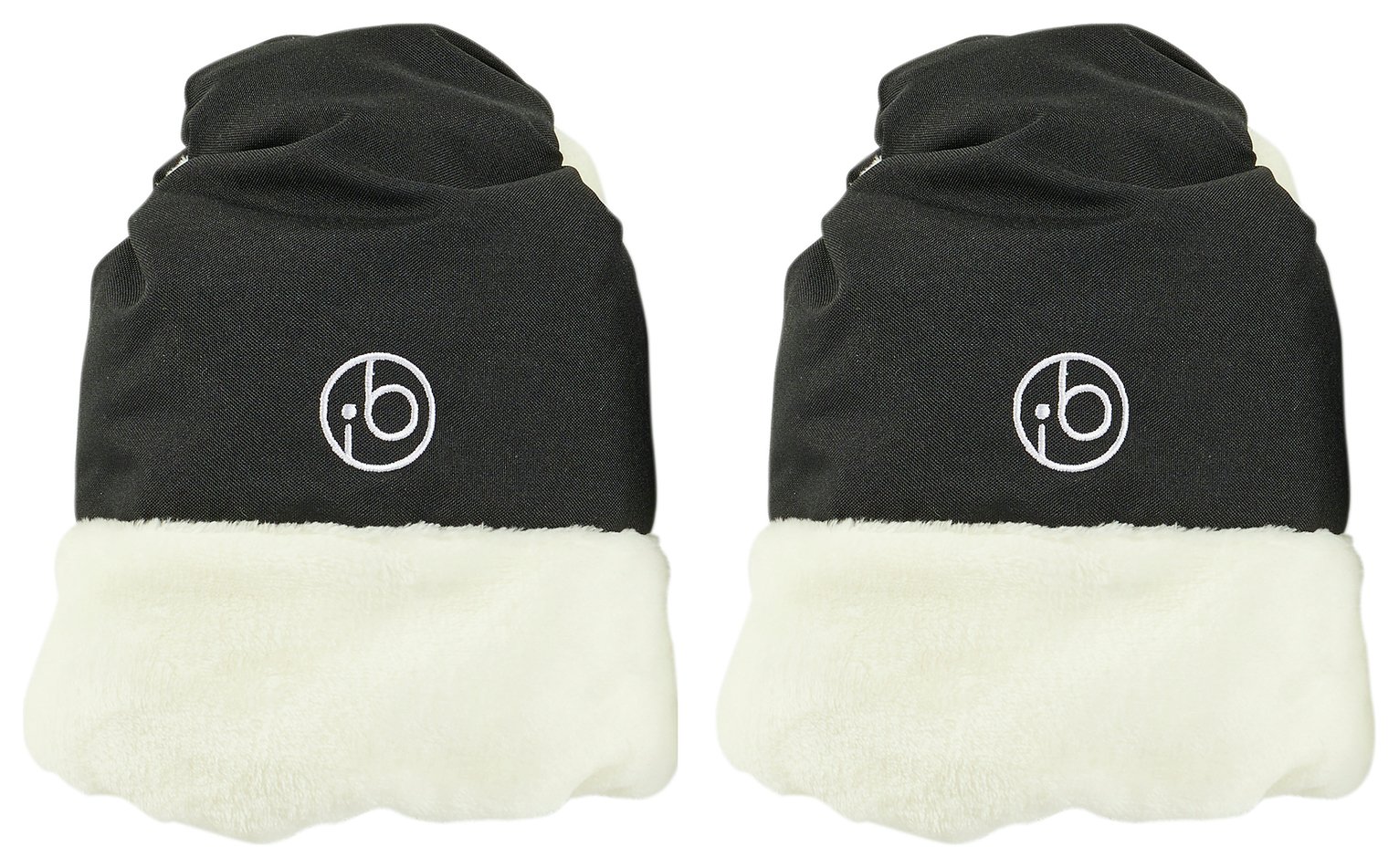 Ickle Bubba Pram Mitts Black 