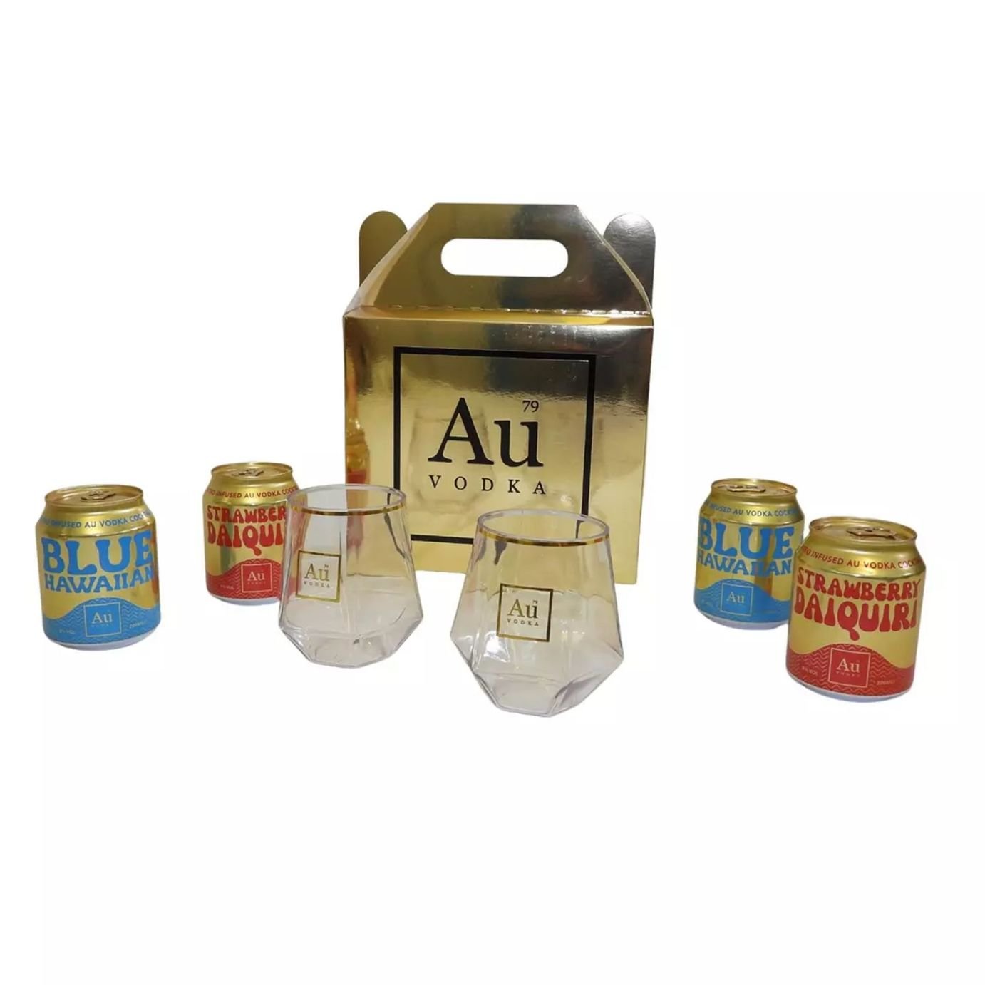 Au Vodka Cocktail Collection Gift Set