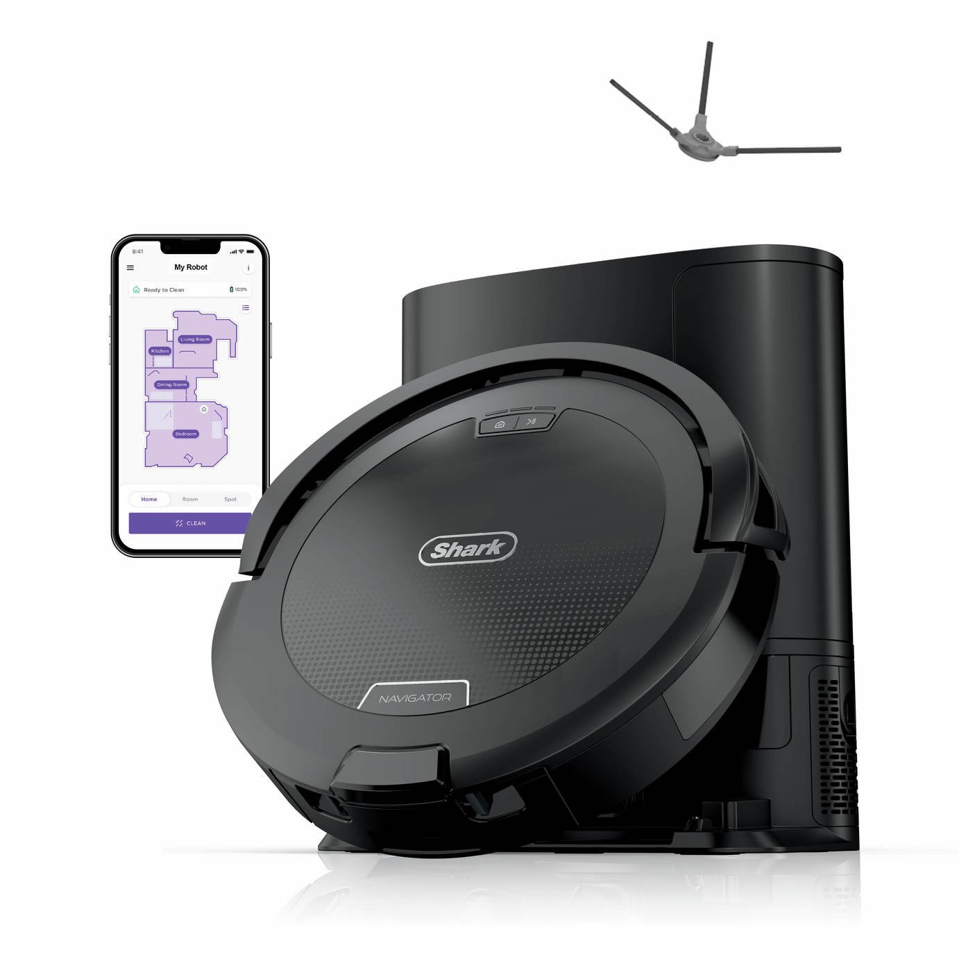 Shark Navigator Robot Vacuum & Self-Empty Base