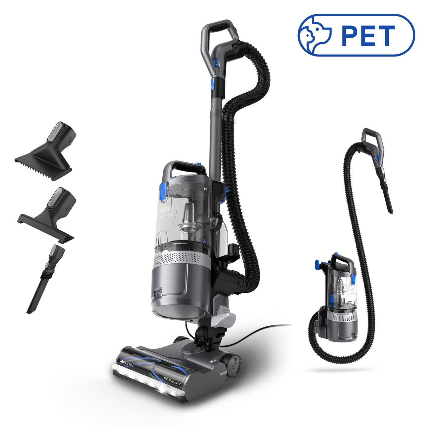 Vax LiftOut Pet Corded Bagless Upright Vacuum Cleaner