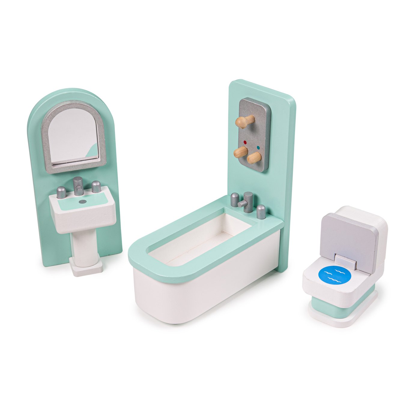 Tidlo Bathroom Doll House Set