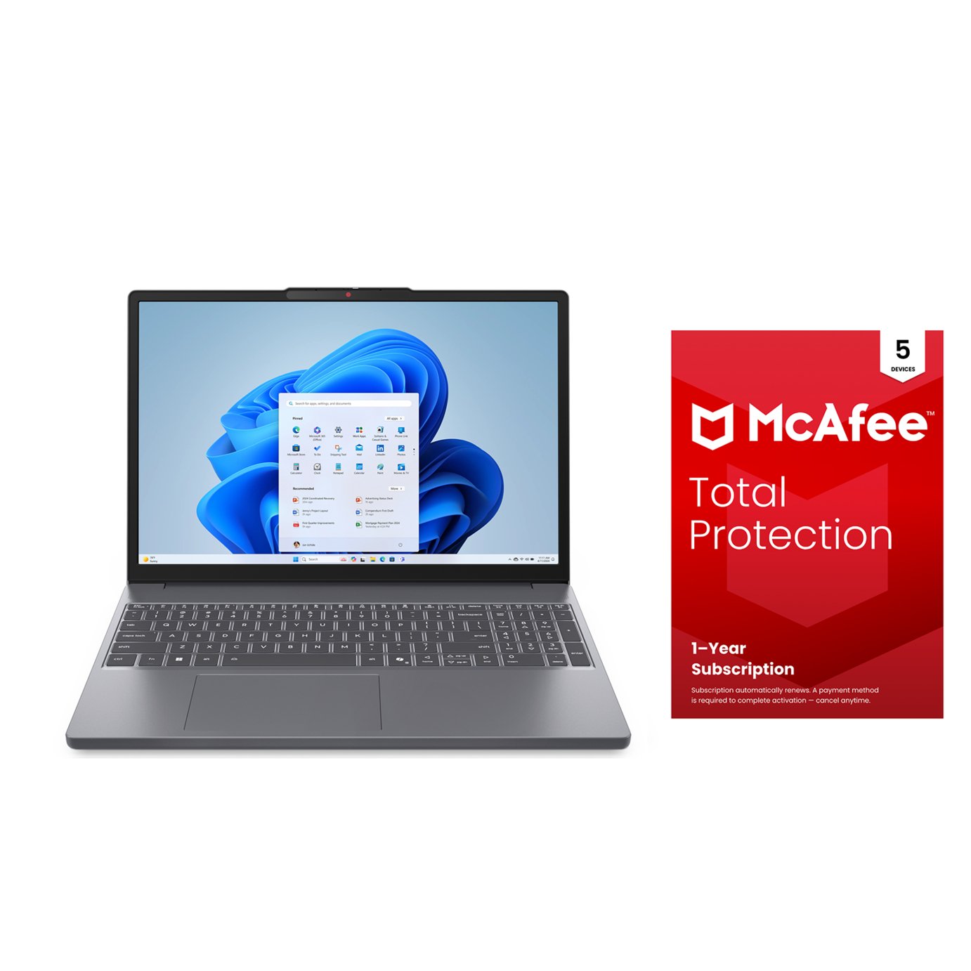 Lenovo Slim  3 15.3in R5 24GB 512GB Laptop