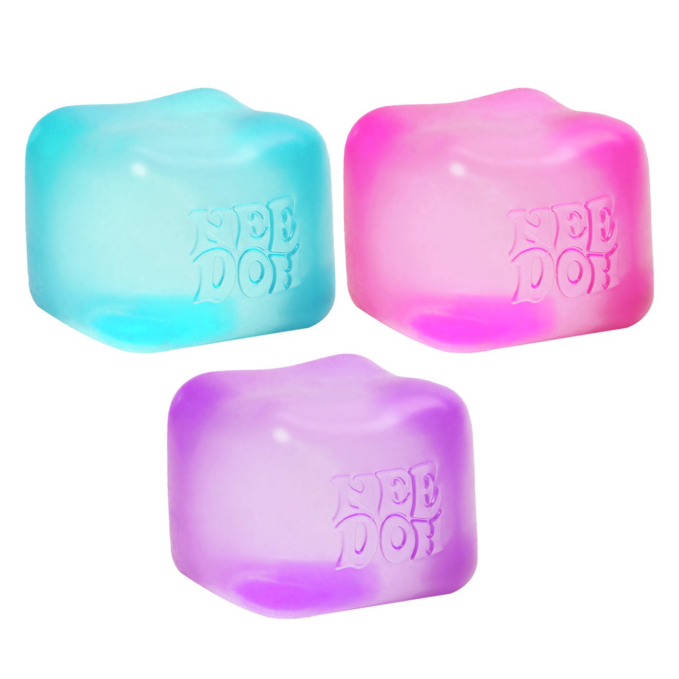 NeeDoh Nice Cube Sensory Toy - 3 Pack