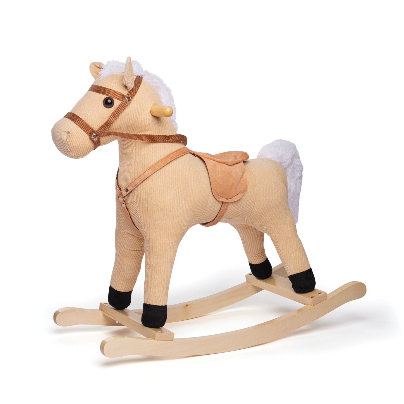 BIGJIGS Toys Cord Rocking Horse