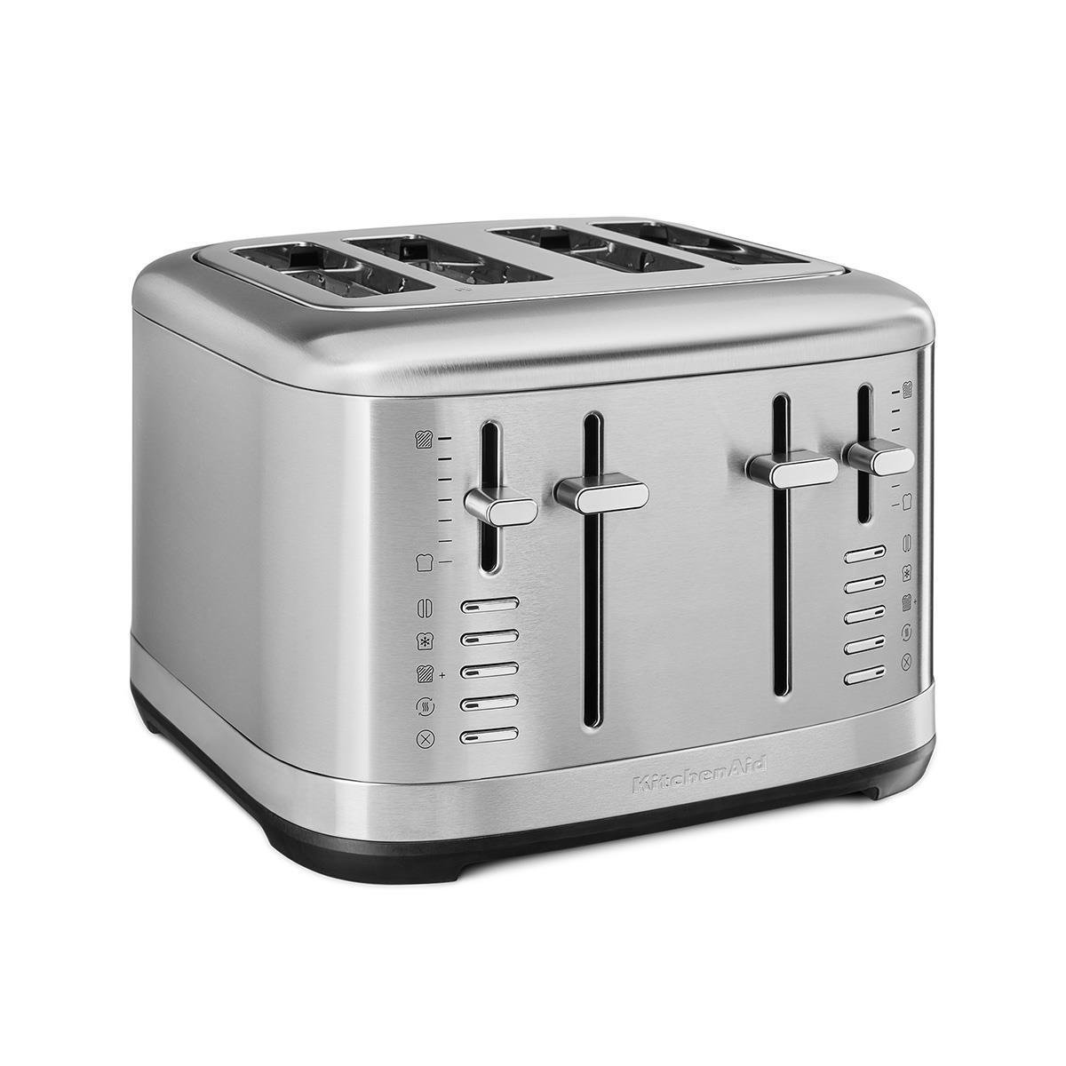 KitchenAid 5KMT4109BSX 4 Slice Toaster - Stainless Steel