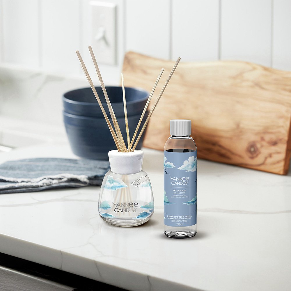 Yankee Signature 200ml Reed Diffuser Refill - Ocean Air