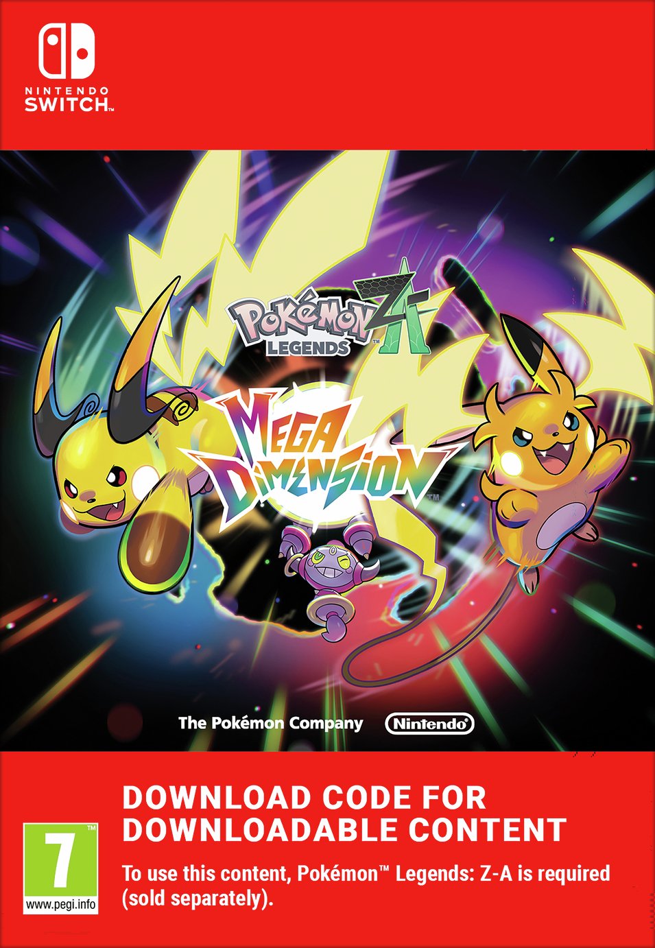 Pokémon Legends Z-A Mega Dimension DLC Switch Game