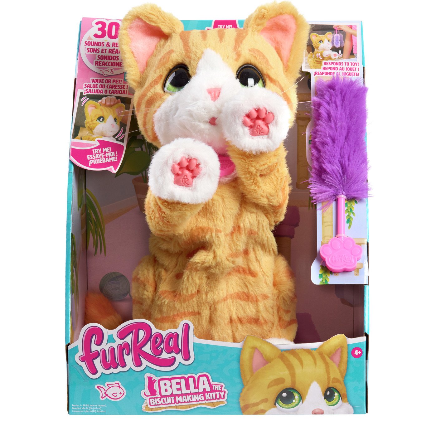 furReal Bella The Biscuit-Making Kitty Interactive Soft Toy
