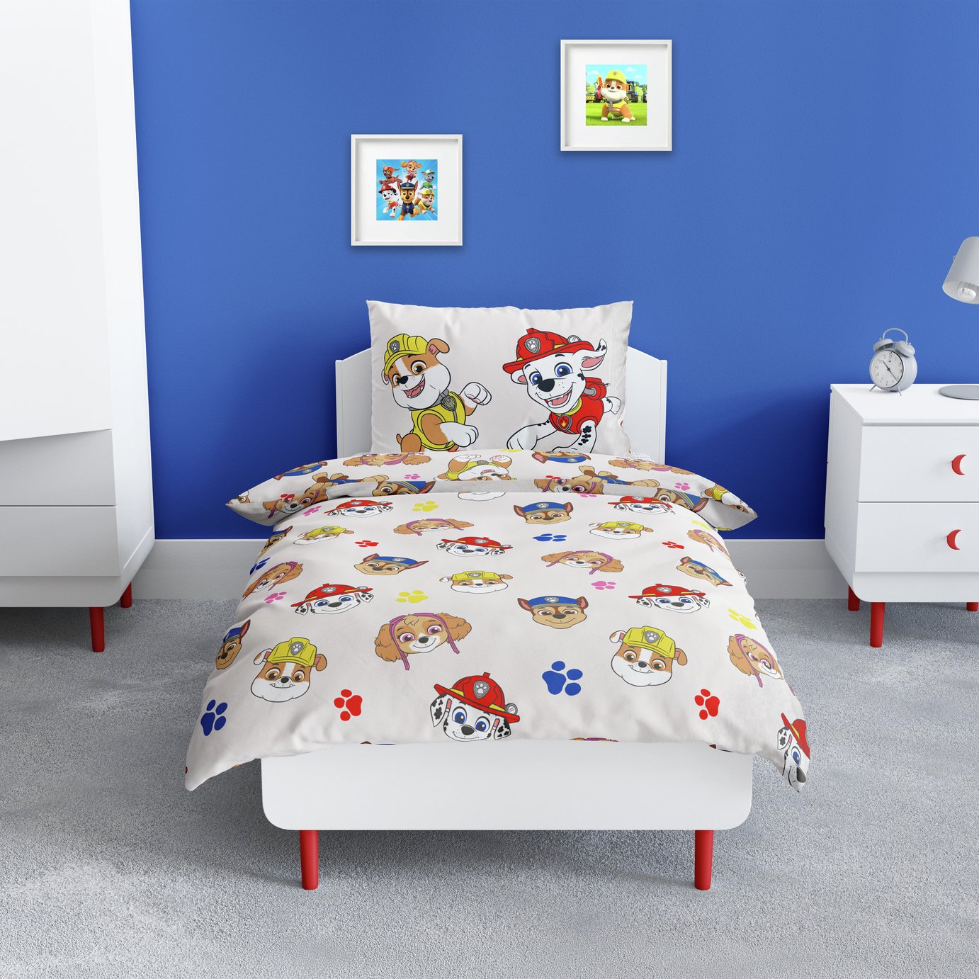 Paw Patrol Kids Off White Bedding Set - Single