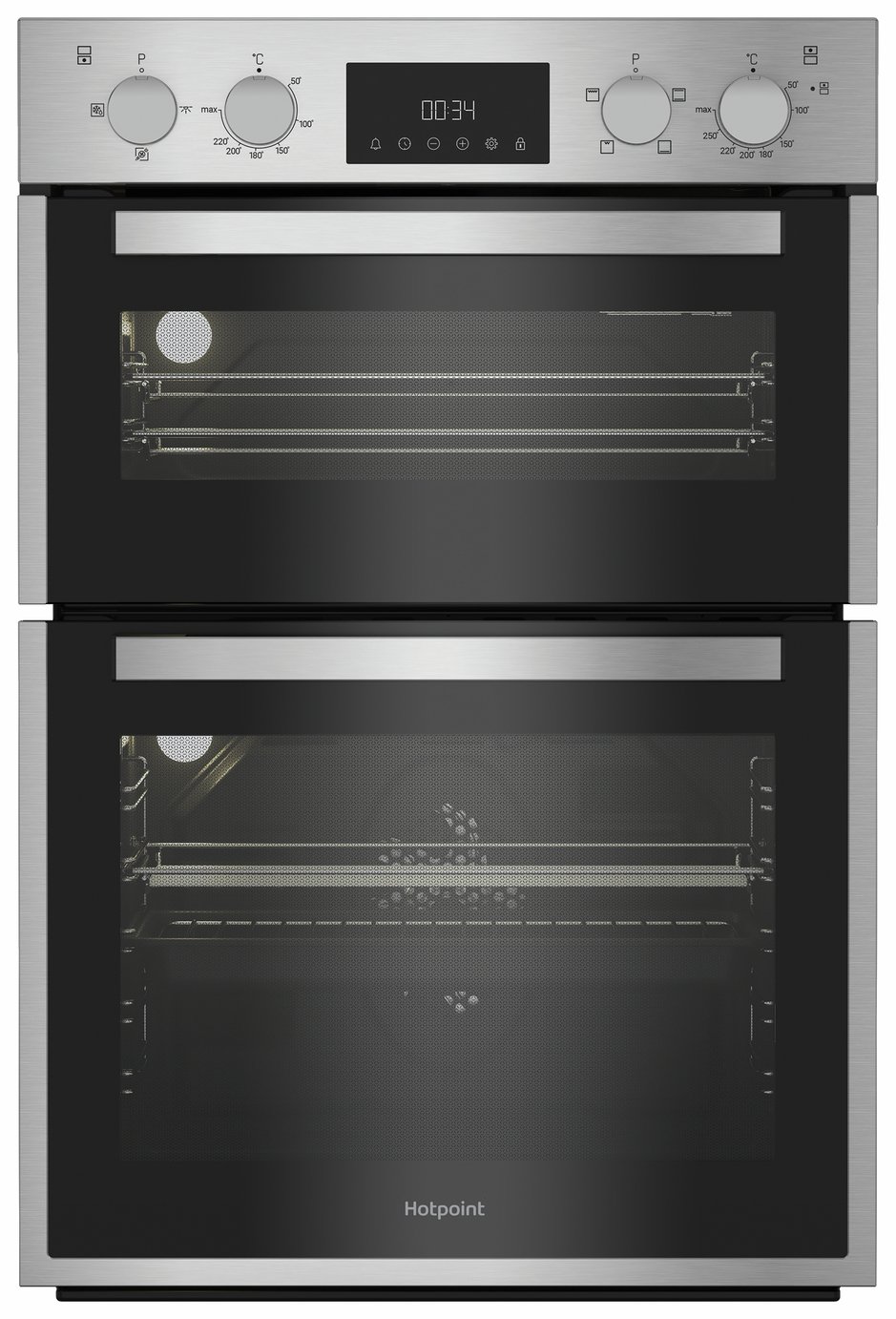 Hotpoint DIH10DIX Built In Double Electric Oven - S/Steel