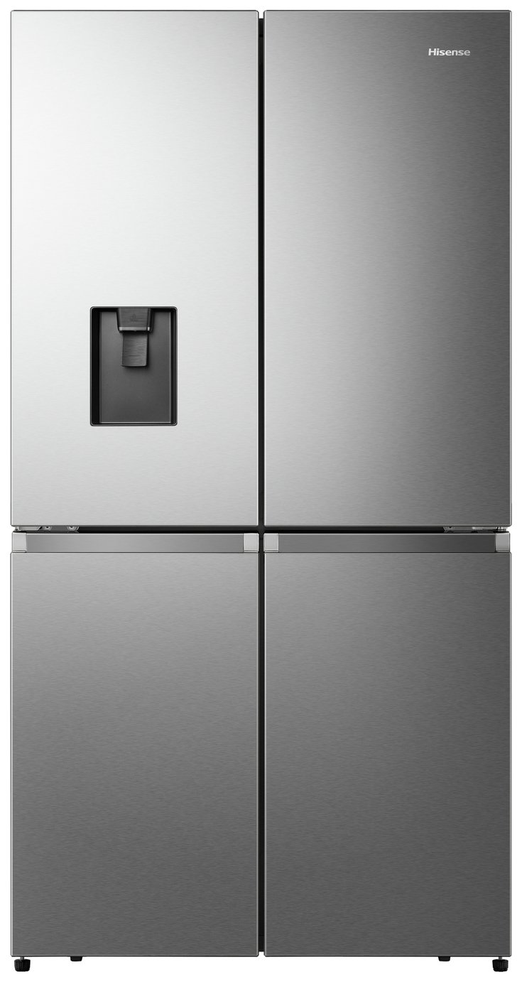 Hisense RQ758N4SWSE American Fridge Freezer -Stainless Steel