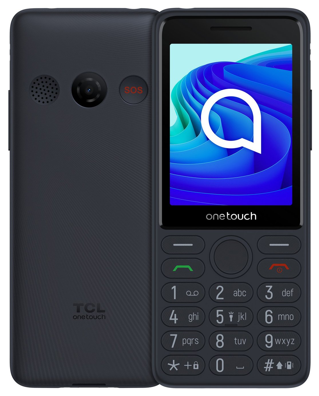 SIM Free TCL onetouch 4042S Mobile Phone - Black