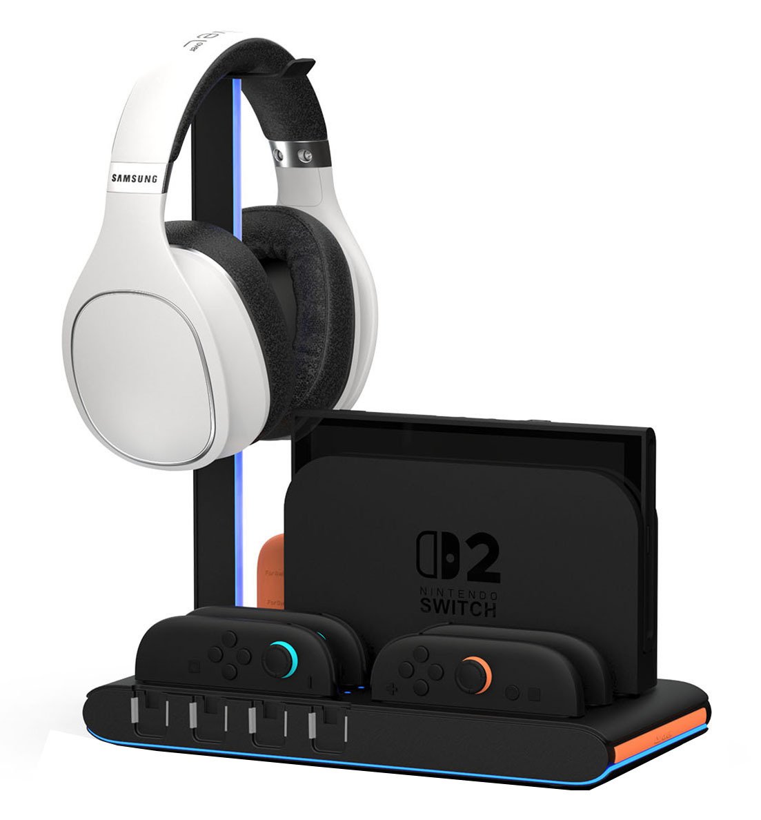 iMP DLX2 + LED Multi-Function Charge Stand For Switch 2