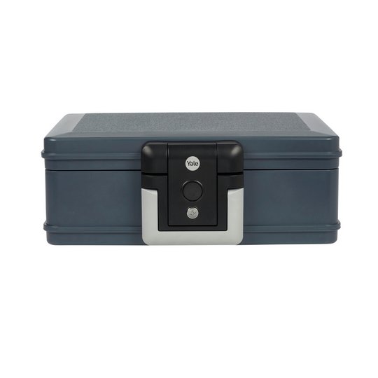 Yale Medium 40.5cm Fire and Waterproof Key Lock Chest