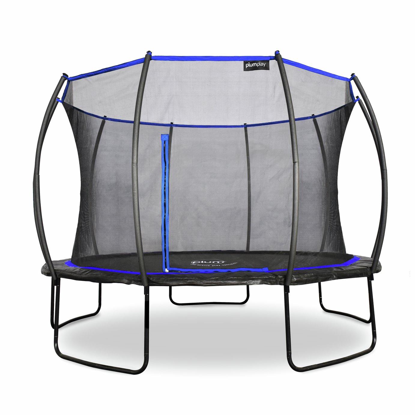 Plum 12ft Deluxe Springsafe Outdoor Trampoline & Enclosure
