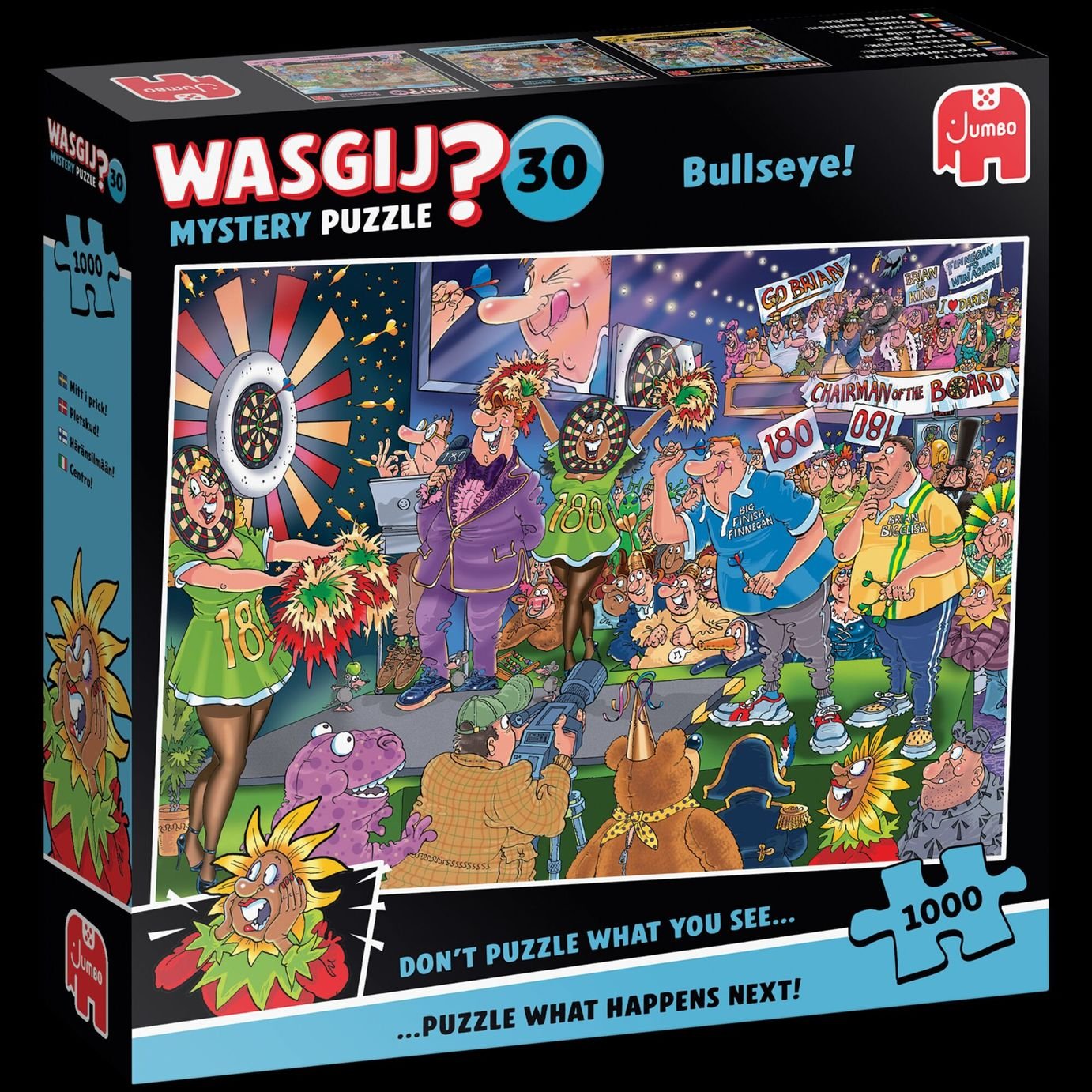 Wasgij Bullseye 1000 Pieces Mystery Jigsaw Puzzle