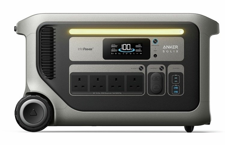 Anker SOLIX F3000 Portable Power Station - 3072Wh