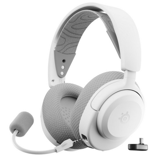 SteelSeries Arctis Nova 3P PS5, PC Gaming Headset - White