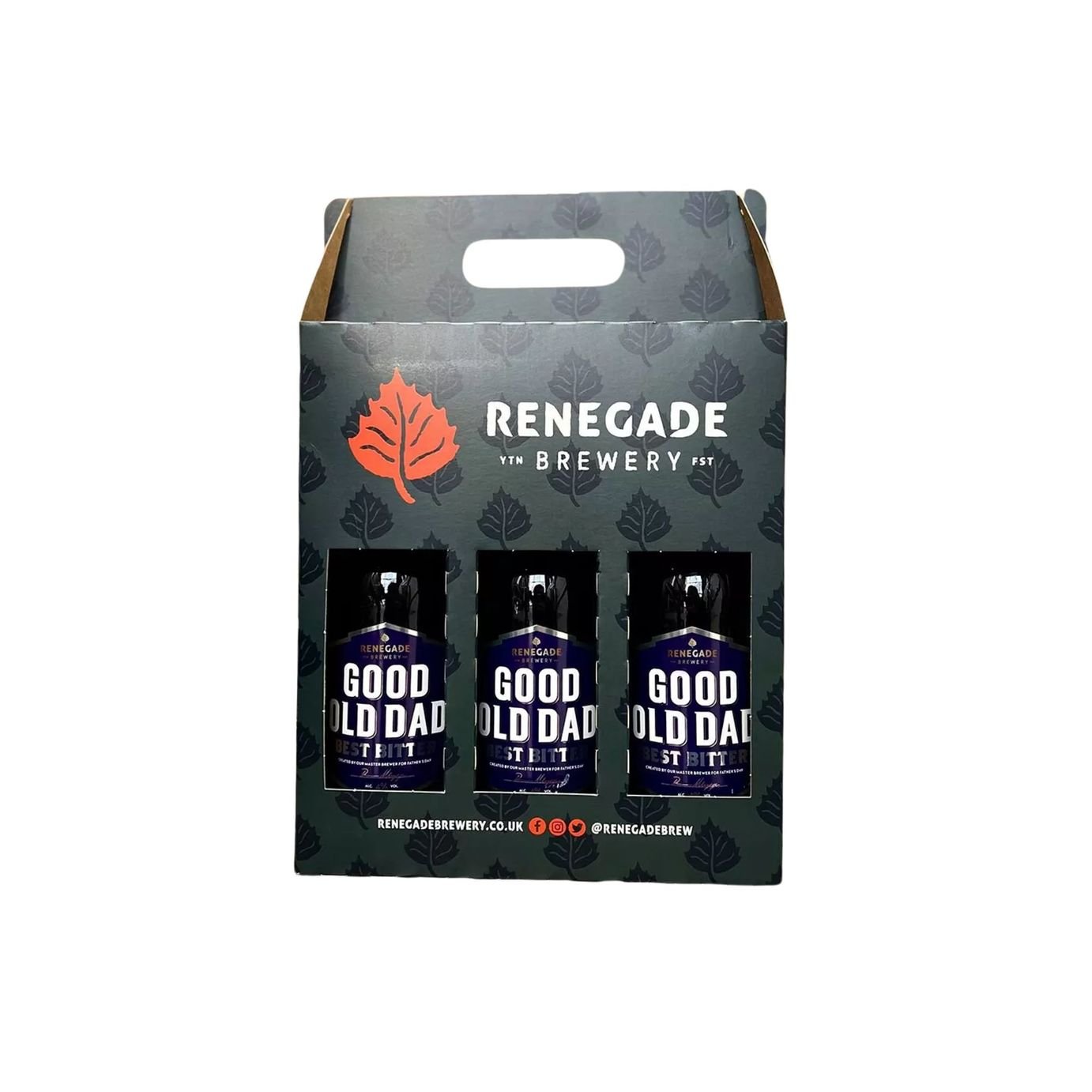 Renegade Good Old Dad 3 Bottle Beer Gift Set