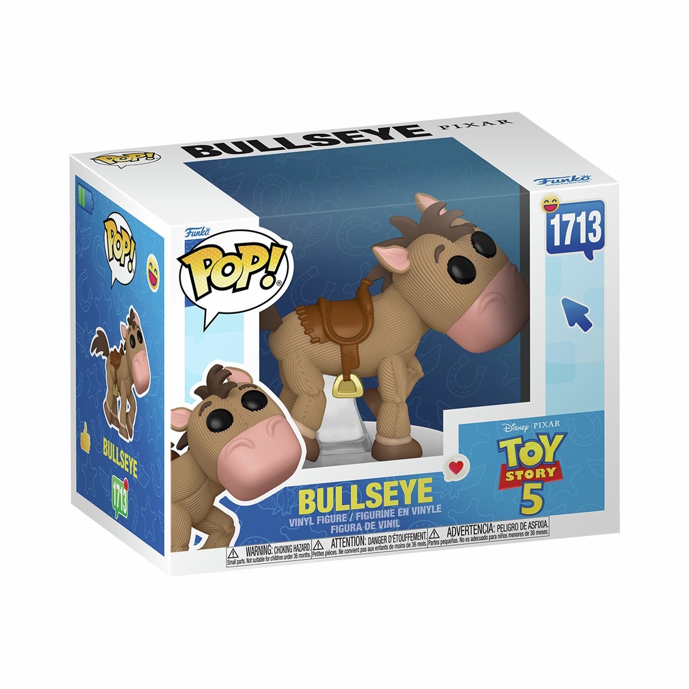 Funko POP! Disney Pixar Toy Story 5 Bullseye 4.8 Inches Figure
