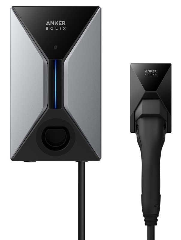 Anker SOLIX V1 7.4kW Smart EV Charger - Cable Version