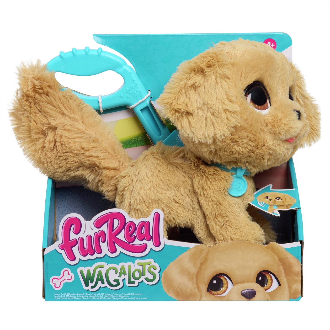 furReal Wag A Lots Golden Retriever Interactive Toy