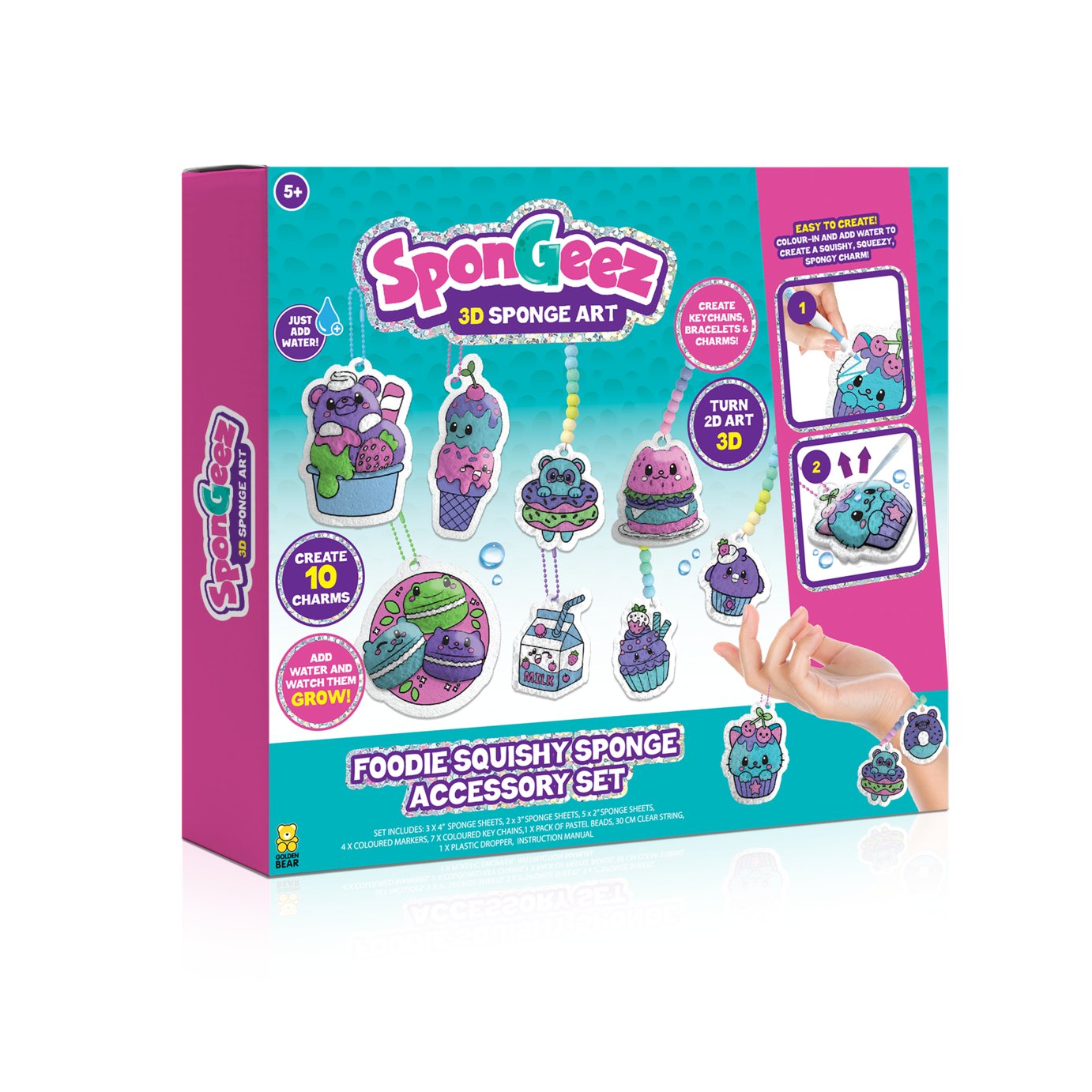 Spongeez Foodie Squishy Sponge Set