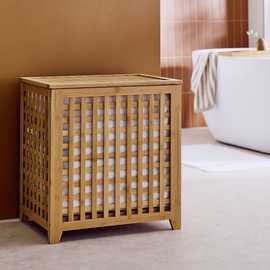 Habitat 100L Wood Storage Bin - Natural