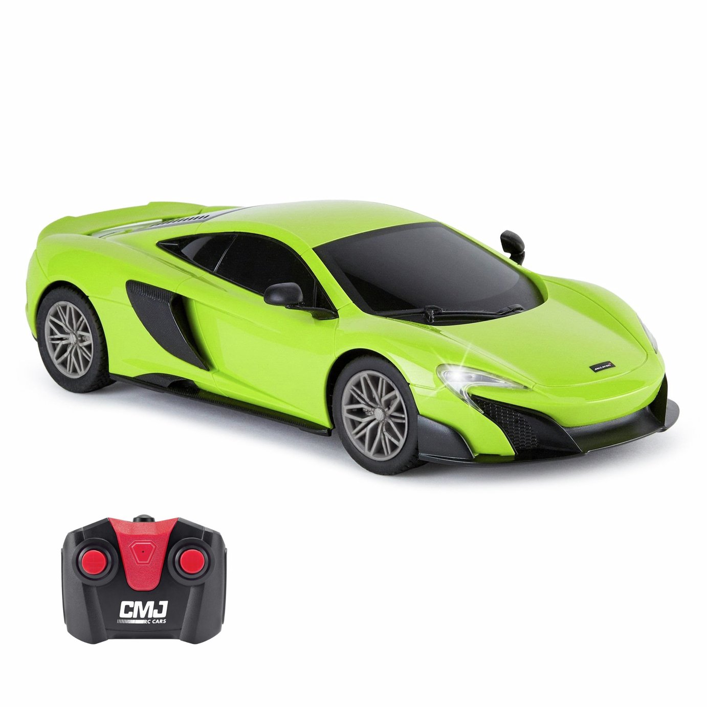 CMJ RC Cars McLaren 675LT Green 1:24 Radio Controlled Car