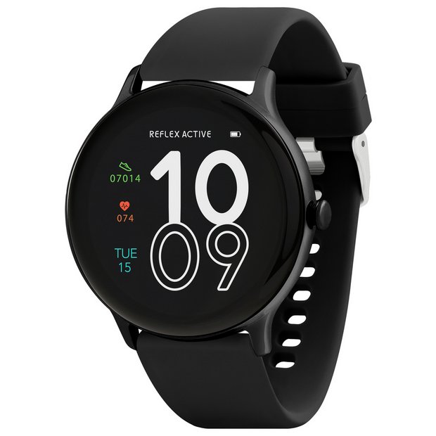 Buy Reflex Active Series 22 Black Calling Smart Watch Smart watches Argos