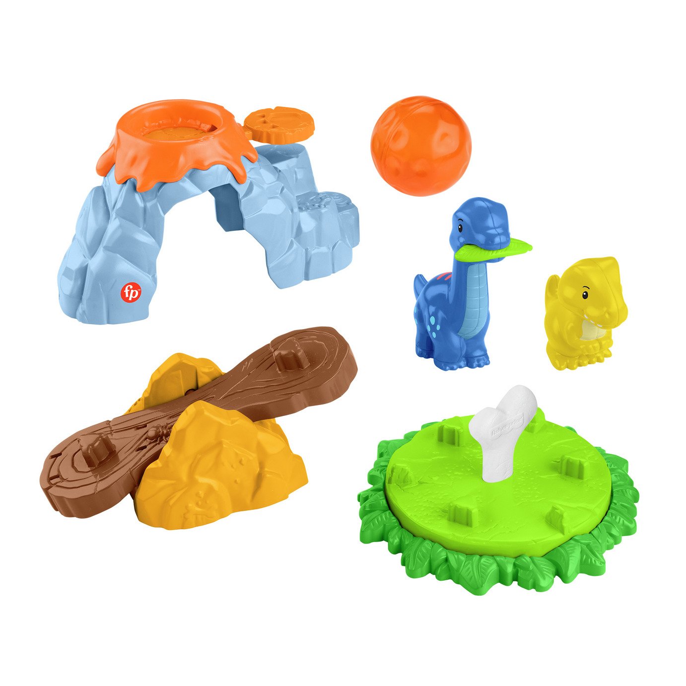 Little People Spin & Play Dinosaur Playground Playset