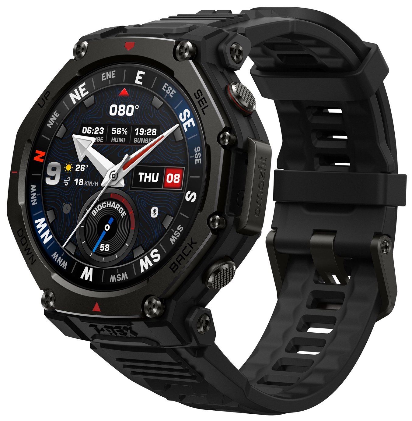 Amazfit T-Rex 3 Pro 48mm Smart Watch - Tactical Black