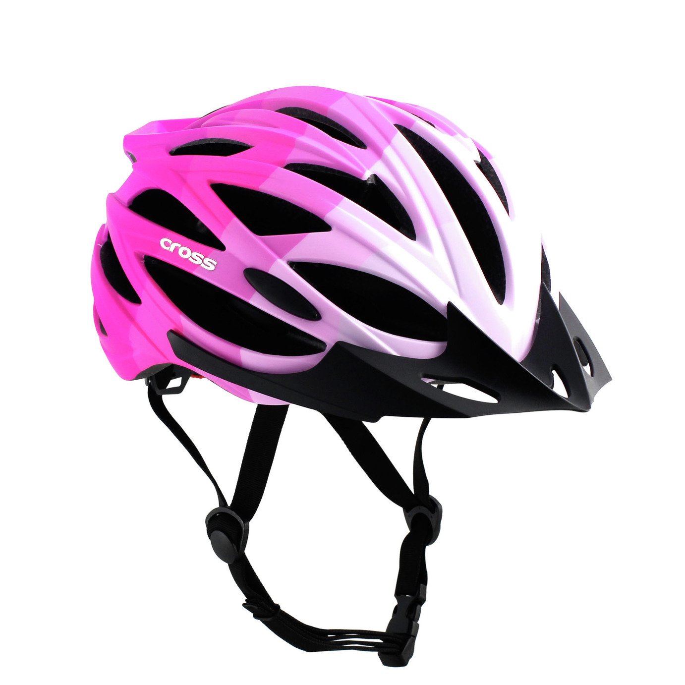 Cross 55-58cm Kids Bike Helmet - Pink