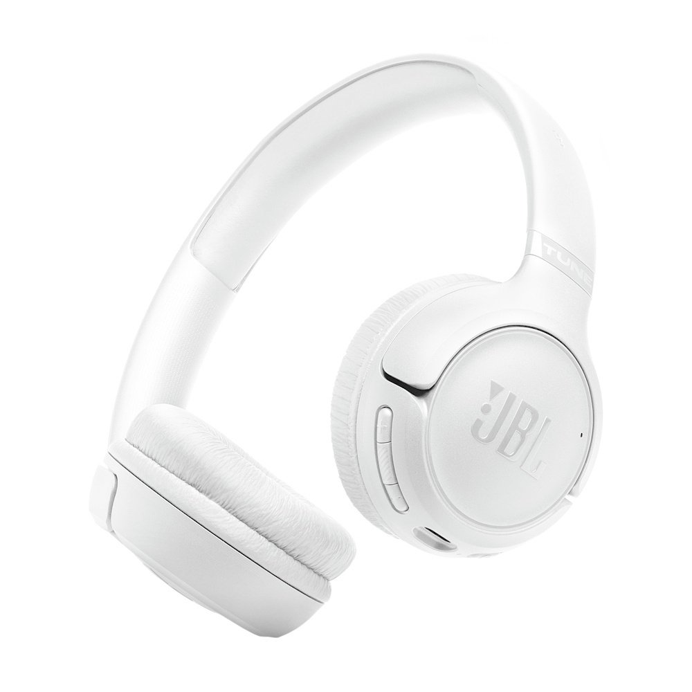 JBL Tune 530BT On-Ear Bluetooth Wireless Headphones - White