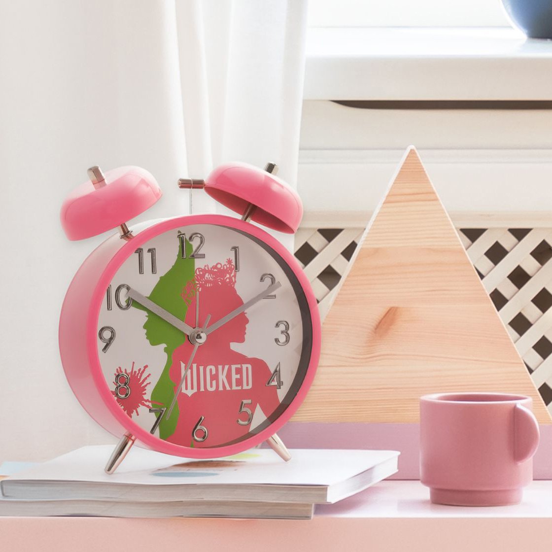  Wicked Kids Alarm Clock - Pink