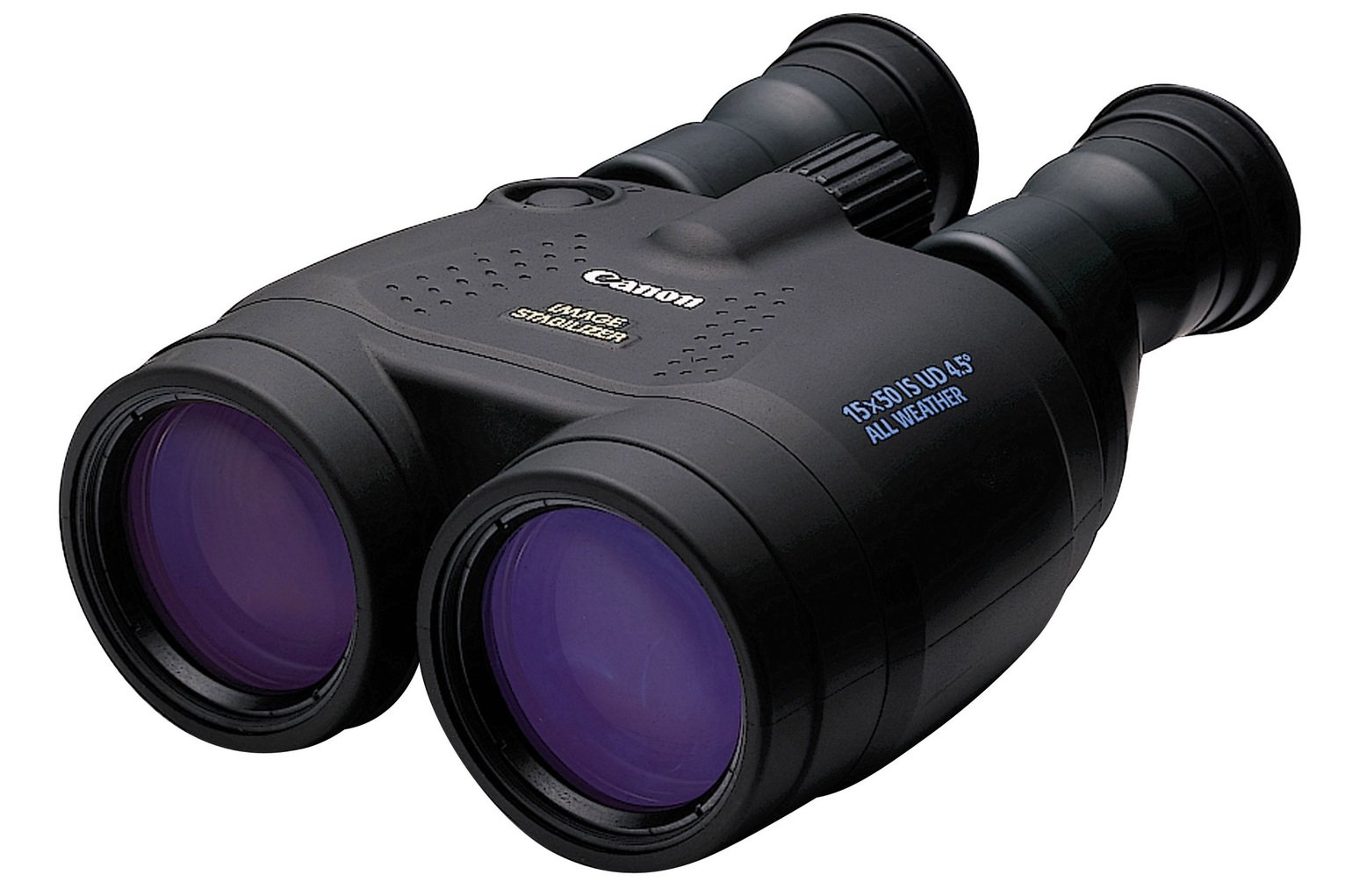 Canon Porro 4625A015 15X50 IS WP Black Binoculars