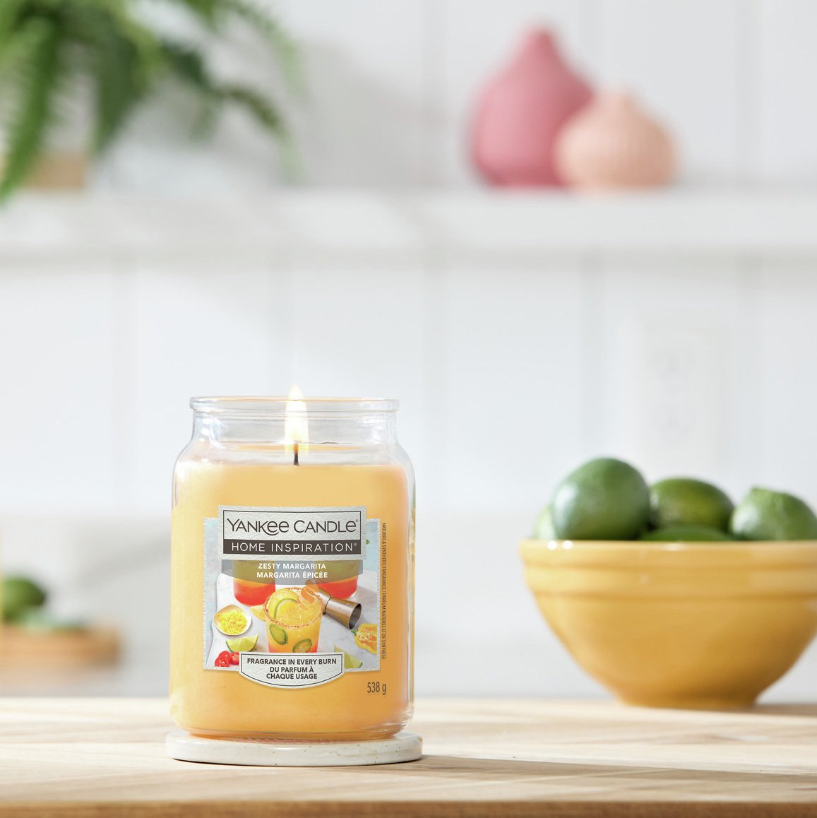 Yankee Candle Large Scented Jar Candle - Zesty Margarita