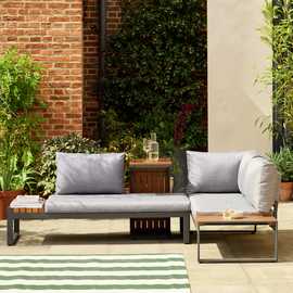 Habitat Multi Way Garden Modular 4 Seater Sofa Set - Grey