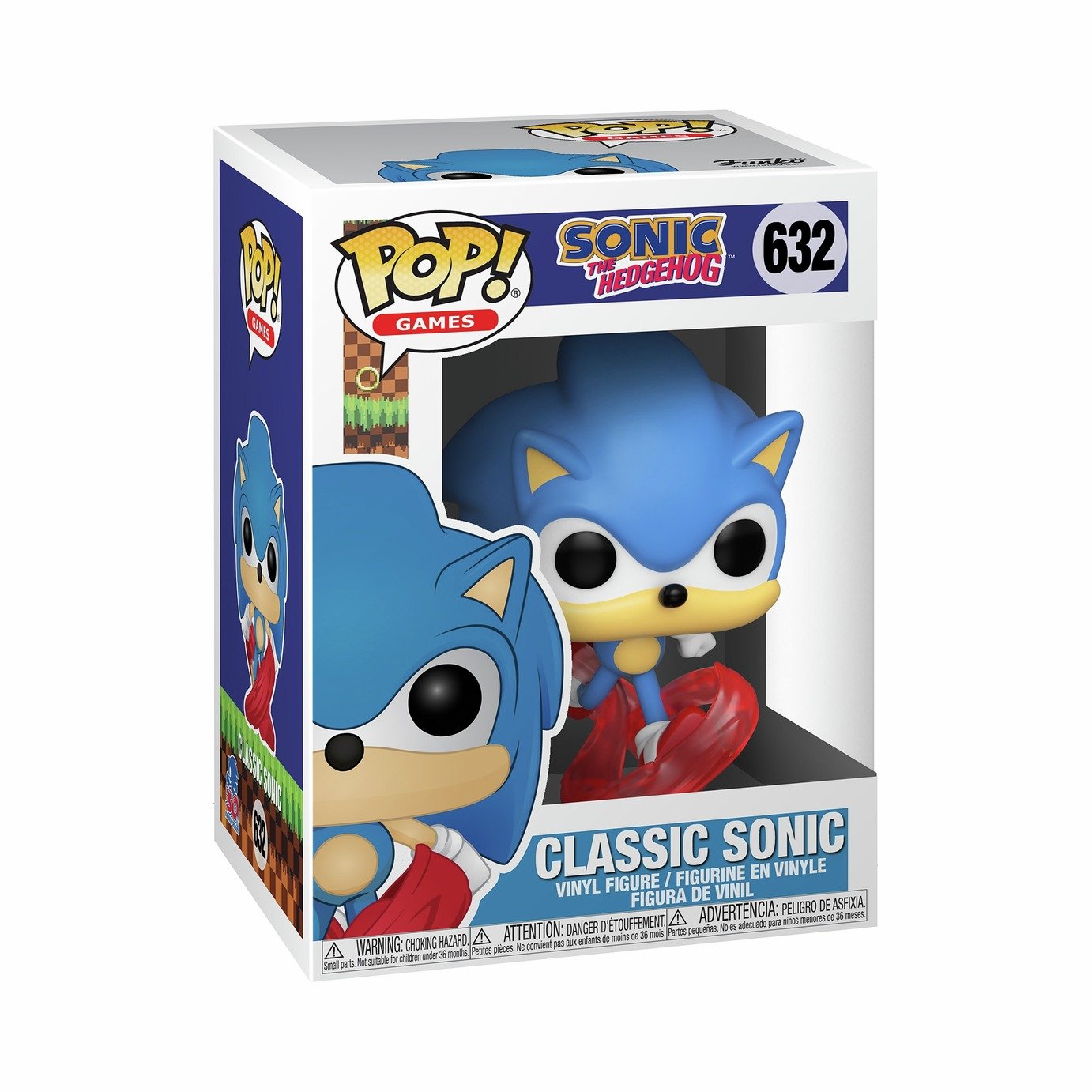 Funko POP! 30th Running Sonic Vinyl 3.75 Inch Figure 